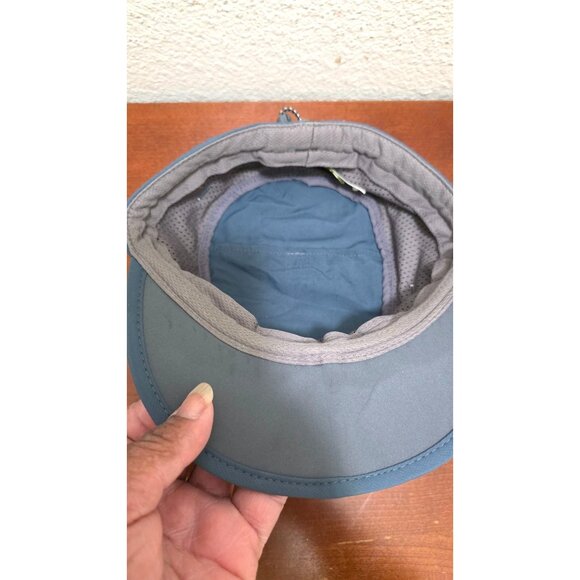 Sunday Afternoons Adjustable Nylon Hat Gray Inner Lining & Clip Lightweight Brea - Picture 5 of 7